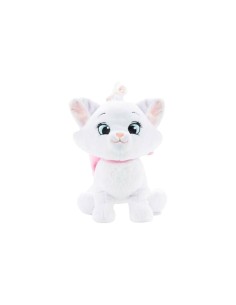 Fluffy toy Disney Cakey Cat 25 cm White Polyester 2