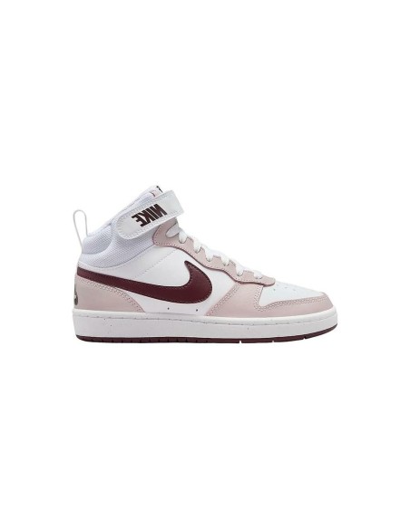 Children’s Casual Trainers Nike COURT BOROUGH MID 2 BG CD7782 118 White