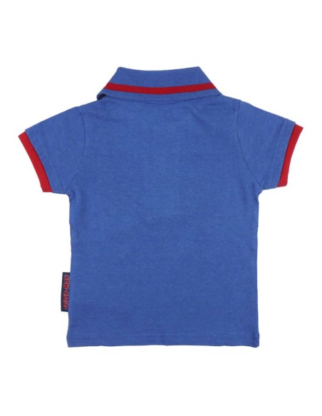 Child's Short Sleeve T-Shirt Spider-Man Blue
