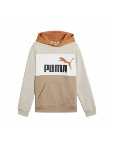 Children’s Hoodie Puma Essentials Block Brown