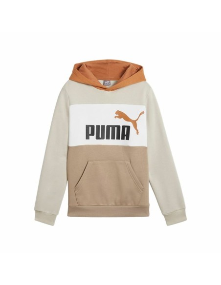 Children’s Hoodie Puma Essentials Block Brown