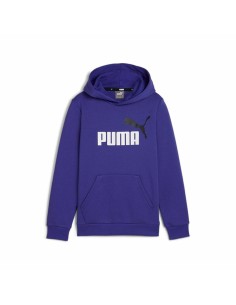 Children’s Hoodie Puma Essentials+ 2 Col Big Logo Blue