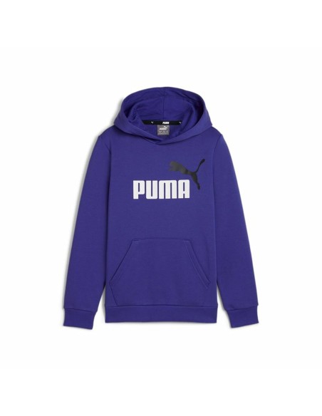 Children’s Hoodie Puma Essentials+ 2 Col Big Logo Blue