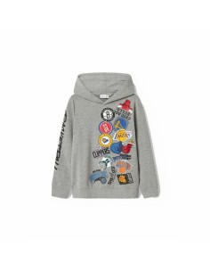 Children’s Hoodie Name It Light grey