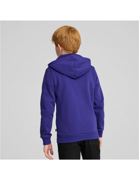 Children’s Hoodie Puma Essentials+ 2 Col Big Logo Blue