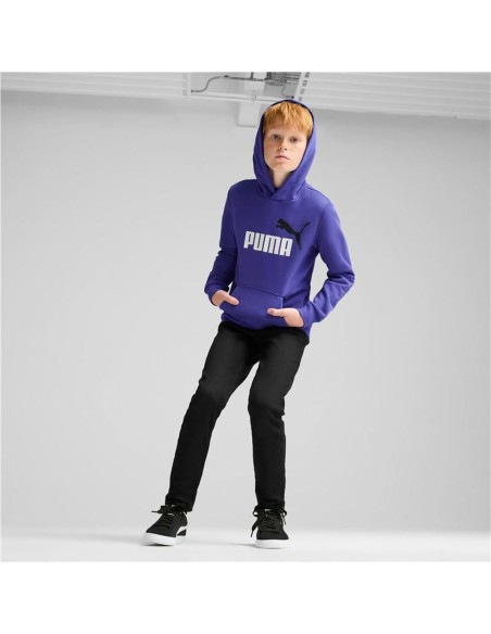 Children’s Hoodie Puma Essentials+ 2 Col Big Logo Blue