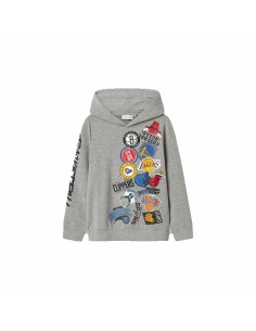 Children’s Hoodie Name It mjusty Nba Wh Unb Ous Grey