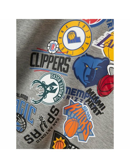 Children’s Hoodie Name It mjusty Nba Wh Unb Ous Grey