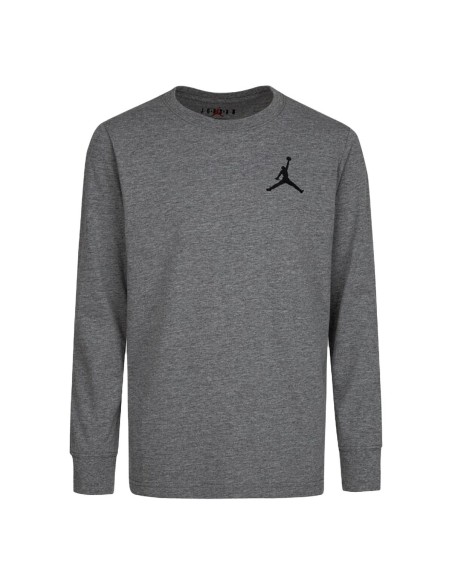 Children’s Long Sleeve T-shirt Nike JDB JUMPMAN AIR EMB 95A903 Grey