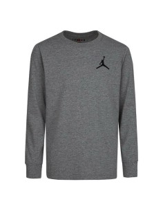 Children’s Long Sleeve T-shirt Nike JDB JUMPMAN AIR EMB 95A903 Grey 2