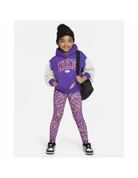 Hooded Sweatshirt for Girls Nike Join The Club Violet