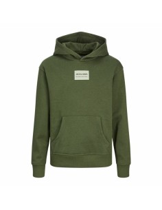 Children’s Hoodie Jack & Jones Jjhakkai Kombu Green