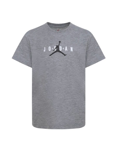 Child's Short Sleeve T-Shirt Nike Grey