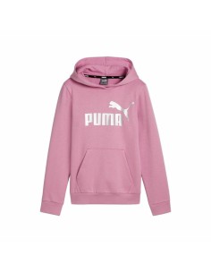 Hooded Sweatshirt for Girls Puma Essentials + Logo Fl G
