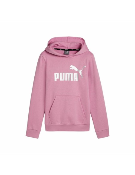 Hooded Sweatshirt for Girls Puma Essentials + Logo Fl G