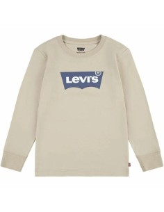 Children’s Long Sleeve T-Shirt Levi's Lvb L/S Batwing Beige