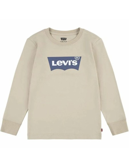 Children’s Long Sleeve T-Shirt Levi's Lvb L/S Batwing Beige