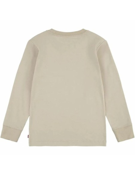 Children’s Long Sleeve T-Shirt Levi's Lvb L/S Batwing Beige