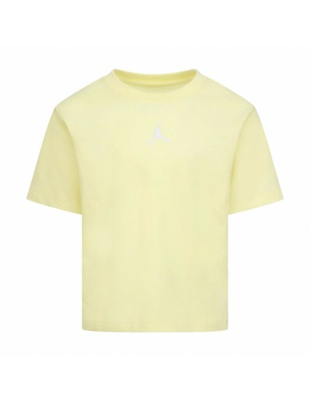 Child's Short Sleeve T-Shirt Nike JDG JORDAN ESSENTIALS 45A770 N2R Yellow