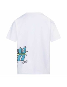 Child's Short Sleeve T-Shirt Nike KT-S/S Knit White 2