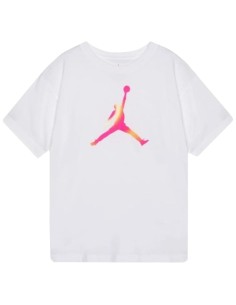 Child's Short Sleeve T-Shirt Nike White