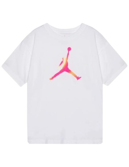 Child's Short Sleeve T-Shirt Nike White
