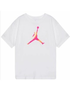 Child's Short Sleeve T-Shirt Nike White 2