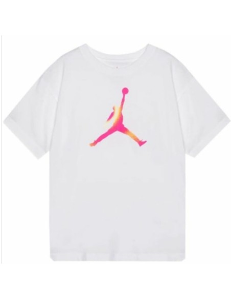 Child's Short Sleeve T-Shirt Nike White