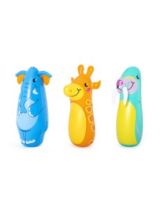 Children's Inflatable Boxing Punchbag with Stand Bestway animals 89 cm