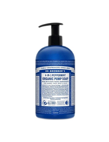 Hand Soap Dr Bronner's 4 in 1 Peppermint 710 ml