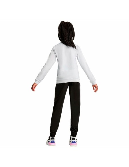 Children’s Tracksuit Puma Baseball Tricot Suit G White