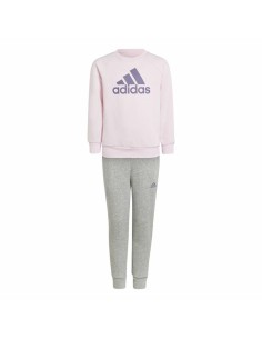 Children’s Tracksuit Adidas Lk Bos Jog Fleece Pink