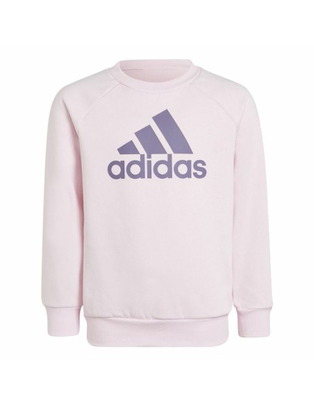 Children’s Tracksuit Adidas Lk Bos Jog Fleece Pink