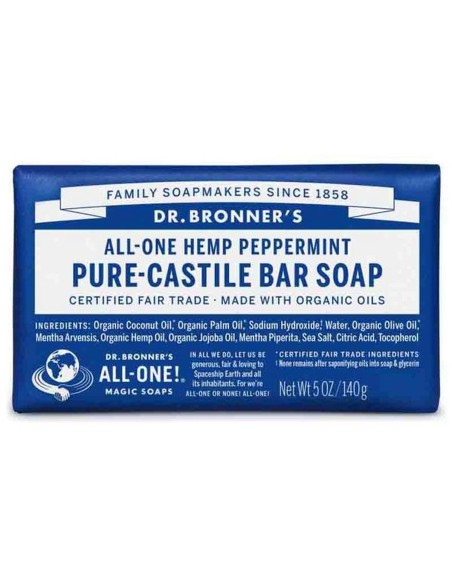 Hand Soap Dr Bronner's All One Hemp Peppermint 140 g