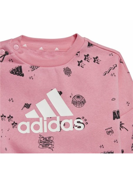Children’s Tracksuit Adidas I Bluv Q3 Cset Salmon
