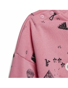 Children’s Tracksuit Adidas I Bluv Q3 Cset Salmon 2
