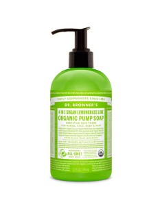 Hand Soap Dr Bronner's 4 in 1 Lemongrass Lime 355 ml