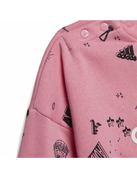 Children’s Tracksuit Adidas I Bluv Q3 Cset Salmon