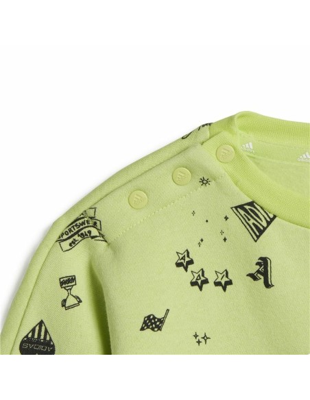 Children’s Tracksuit Adidas I Bluv Q3 Cset Green