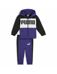 Children’s Tracksuit Puma Minicats Colorblock Jogger Purple
