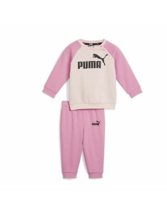 Children’s Tracksuit Puma Minicats Ess Raglan Jogger Fl Pink