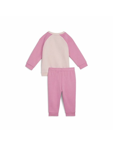 Children’s Tracksuit Puma Minicats Ess Raglan Jogger Fl Pink