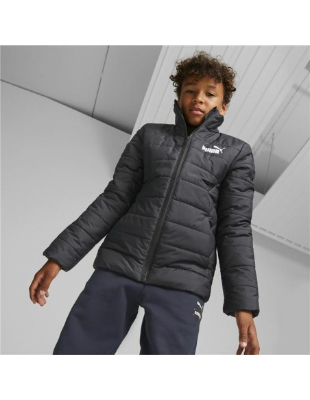 Children's Sports Jacket Puma Essentials Padded Black