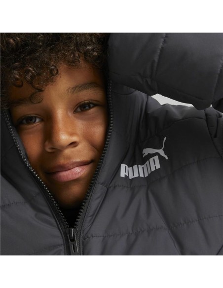 Children's Sports Jacket Puma Essentials Padded Black