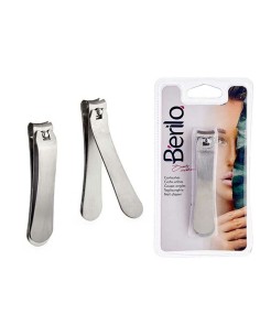 Nail clipper Berilo 1703240 Silver Metal (12 Units) 2