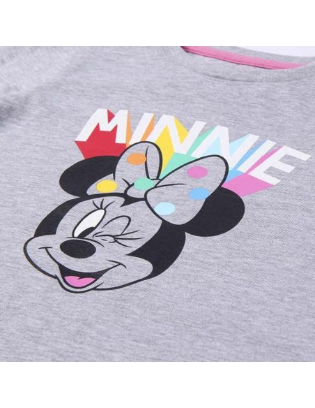 Children’s Long Sleeve T-shirt Minnie Mouse Grey