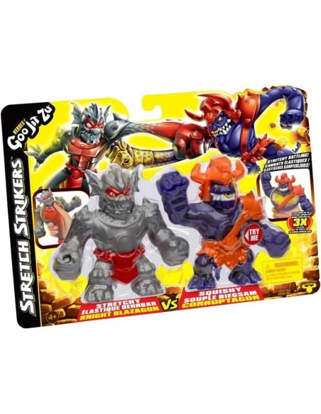 Playset Goo Jit Zu Strikers Blaz vs Corr Figura Duo 11cm