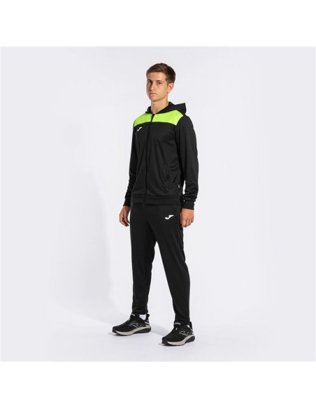 Children’s Tracksuit Joma Sport PhoenIX II Black 2 Pieces
