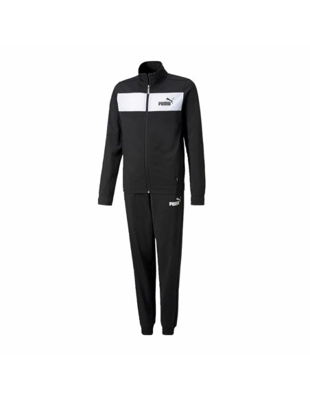 Children’s Tracksuit Puma Poly Cl B Black 2 Pieces