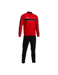 Children’s Tracksuit Joma Sport Victory Black Red 2 Pieces